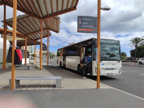 Bus-Lanzarote-Airport-to-Playa-Blanca - Gamintraveler