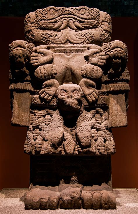 Coatlicue | Aztec Goddess, Mother of Gods, Serpent Skirt | Britannica