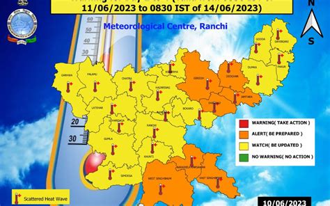 jharkhand ka mausam kaisa rahega, pre monsoon imd update