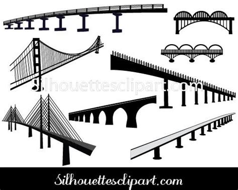 bridge silhouette clip art 20 free Cliparts | Download images on ...