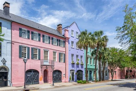 512 Charleston Rainbow Row Stock Photos - Free & Royalty-Free Stock ...