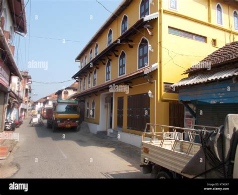 BAZAAR STREET of Mattancherry Stock Photo - Alamy