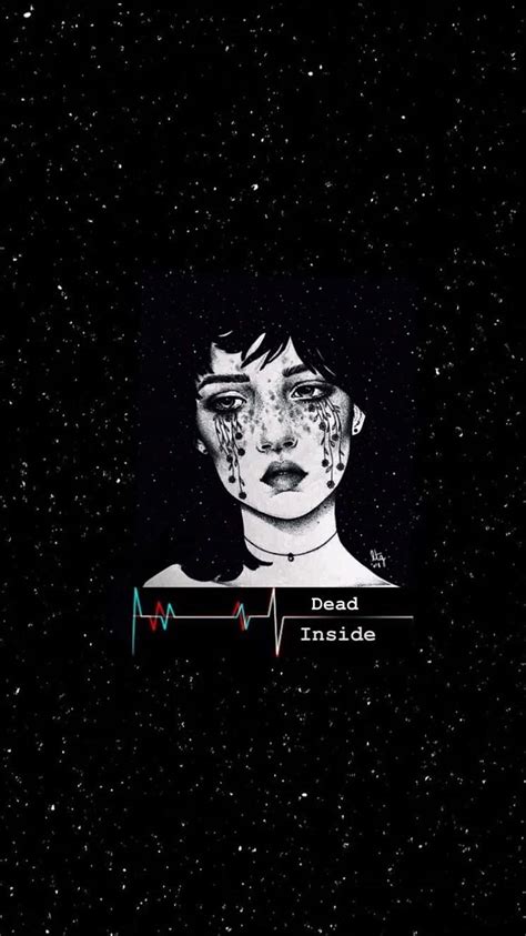 Dead inside. Poster, Dead inside, Death Aesthetic HD phone wallpaper | Pxfuel