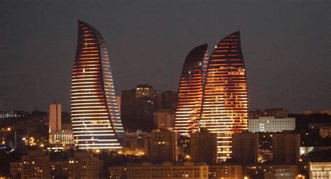 Flame Towers, Baku, Azerbaijan - Heroes Of Adventure