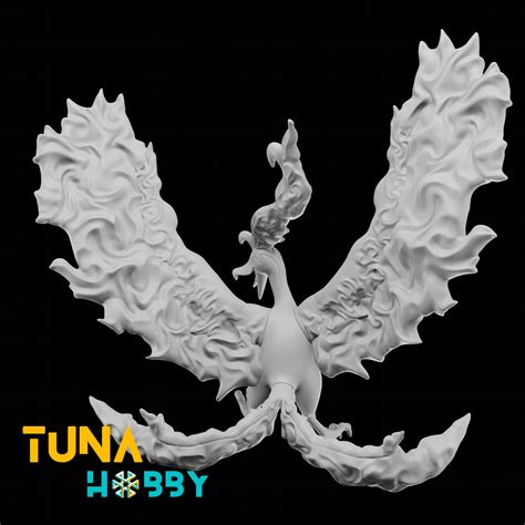 GALARIAN MOLTRES - FAN ART - 3D PRINT by AT1912 on DeviantArt