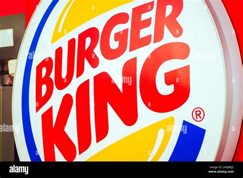 Burger king logo hi-res stock photography and images - Alamy