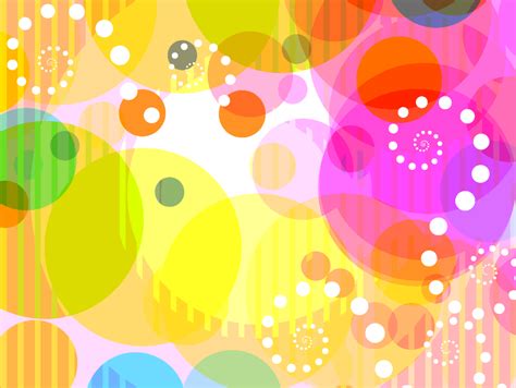 Abstract Colorful Circles Background | FreeVectors