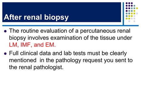 Renal Biopsy | PPT