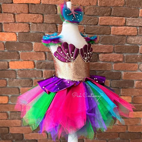 Little Mermaid, Mermaid Dress For Girls