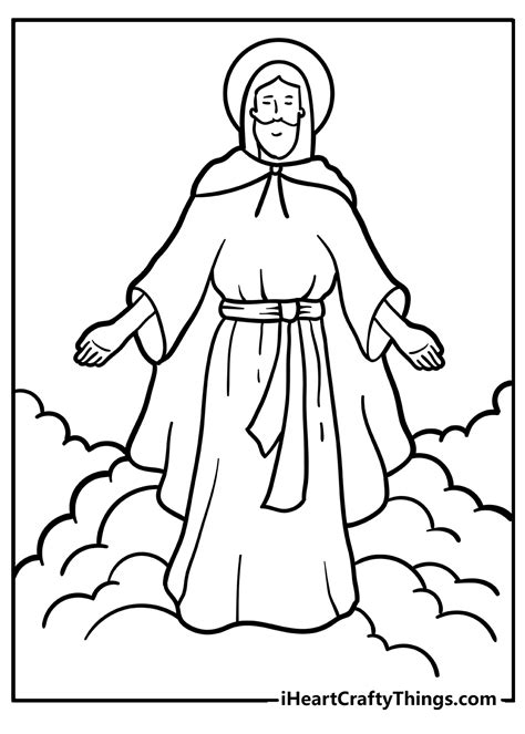 Jesus Follow Me Coloring Pages