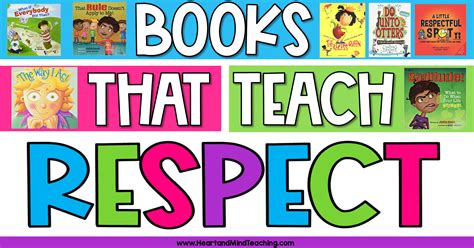 Children's Books about Respect - Heart and Mind Teaching