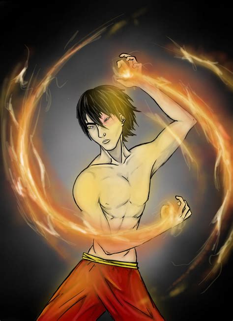 Zuko Firebending by MajinNeda on DeviantArt