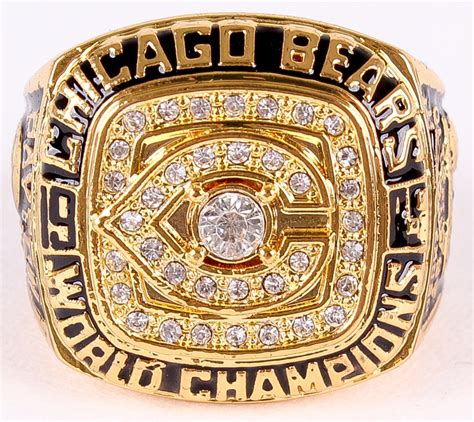 Walter Payton Chicago Bears High Quality Replica 1985 Super Bowl XIX Championship Ring ...