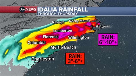 Idalia live tracker: See radar, map of the tropical storm's path - ABC7 San Francisco