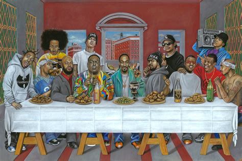 Rap's Last Supper 12x18 print