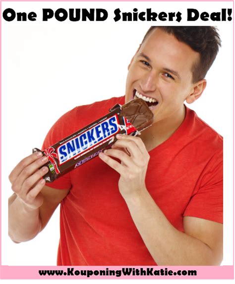 ONE POUND SNICKERS Bar!!! Perfect Stocking Stuffer!!! – Kouponing With ...