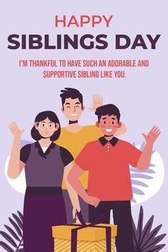 40 Siblings Day Cards ideas | siblings, happy sibling day, birthday ...