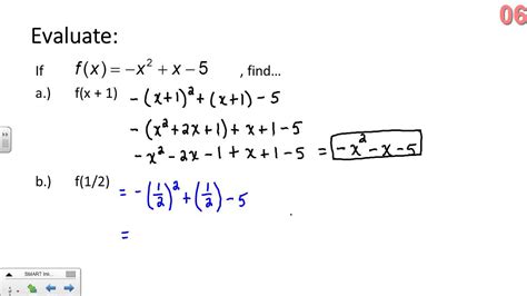 Function Notation and Evaluating Functions - YouTube