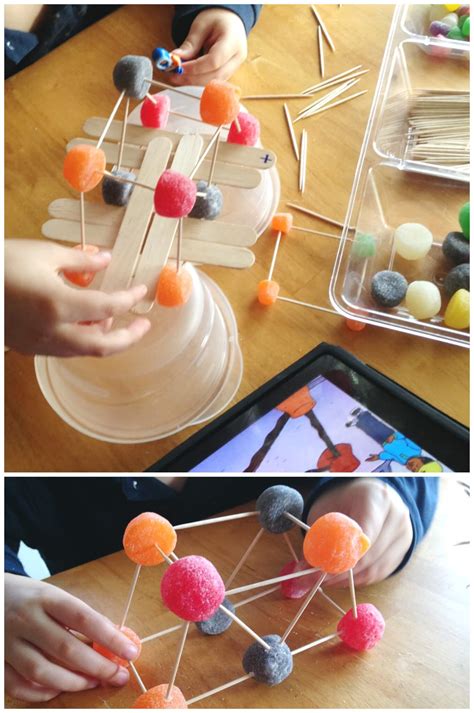 Gumdrop Bridge Building STEM Engineering Activity