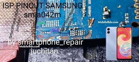 Samsung Galaxy A04e A042F/M ISP EMMC PinOUT | Test Point