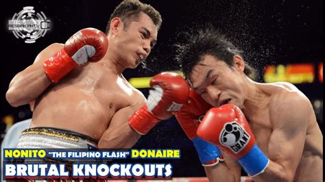 NONITO "THE FILIPINO FLASH" DONAIRE BRUTAL KNOCKOUTS | DONAIRE ...