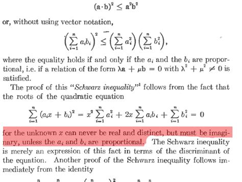 cauchy-schwarz inequality – Liberal Dictionary