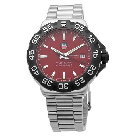 Tag Heuer Formula One Steel Red Men's Watch WAH1112.BA0850 - Formula 1 ...