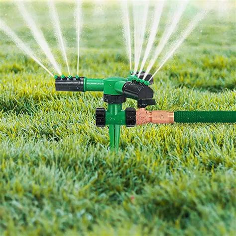 Automatic 360 Degree Rotating Lawn Sprinkler Hose Garden Lawn Irrigation Tool Sprayer Irrigation ...