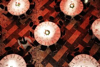 Tables from above | Tables set for a function in the Grand F… | Flickr