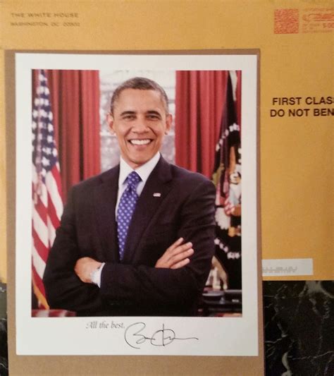 President Barack Obama - Celebrity Autograph Success