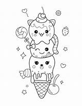 Cute Ice Cream Coloring Pages 101 Unicorn Co  Vrogueco sketch template
