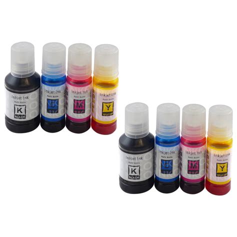 Compatible Epson Ecotank High Capacity Multipack Ink Bottles for 102, — INKO