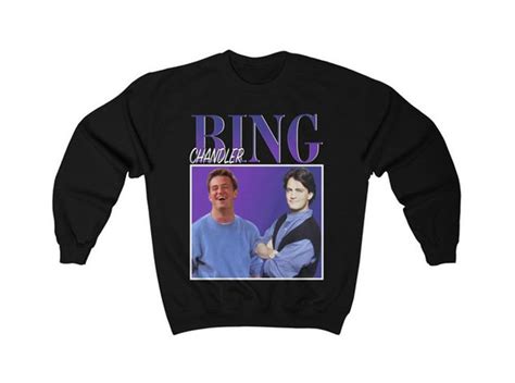 Chandler Bing Sweatshirt Friends TV Show Merchandise Merch | Etsy | Friends merchandise, Friends ...