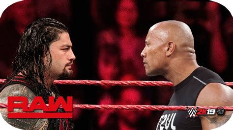 FULL MATCH — Roman Reigns vs. The Rock - May 16, 2019 - YouTube