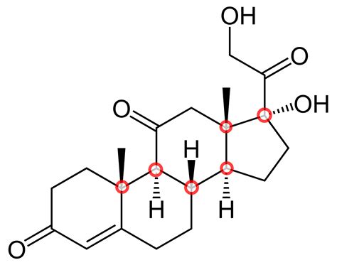 How many chiral centers are in cortisone? | Socratic