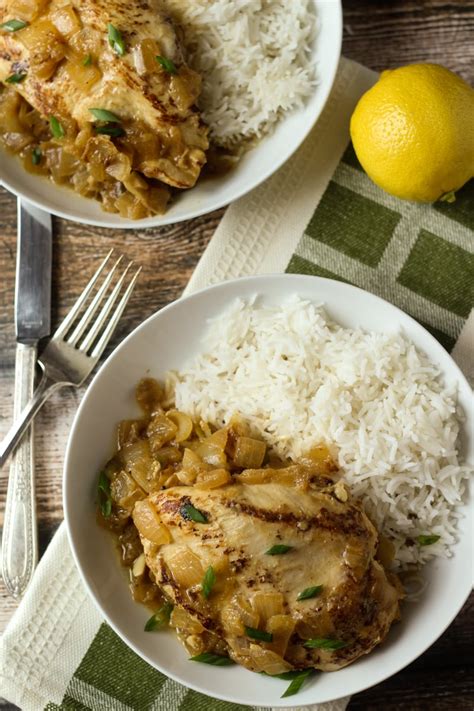 Poulet Yassa (Senegalese Chicken) - The Wanderlust Kitchen