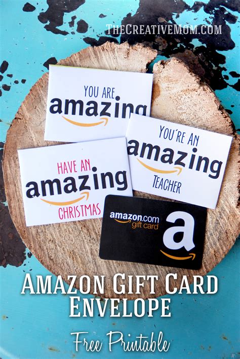 amazon gift card - The Creative Mom