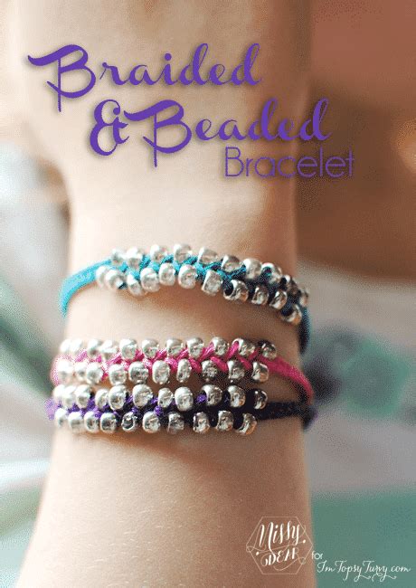 Braided & Beaded Bracelet | Ashlee Marie - real fun with real food