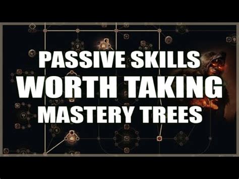 PATH of EXILE: Passive Skills & Masteries to Make Your Build Better - YouTube