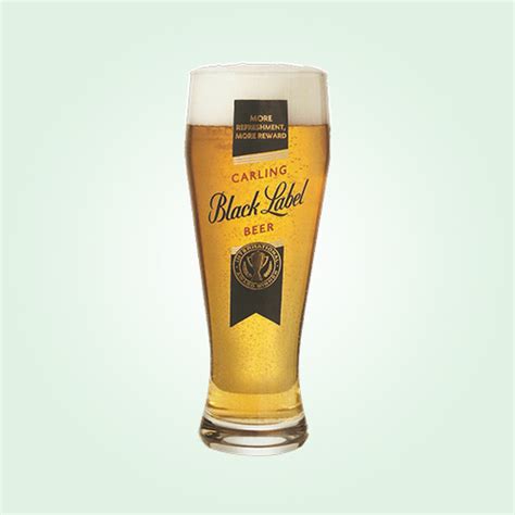 Beer Merchandise | Carling Black Label Beer Glasses