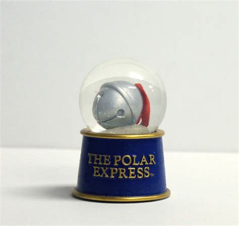 THE POLAR EXPRESS ™ Snow Globe - 45mm Bell in Snow - Lighted – Rail Retail