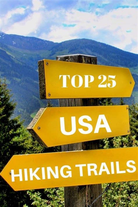 Top Hiking Trails in the United States ⋆ The World As I See It | Hiking trails, Usa travel ...