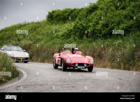 FERRARI 750 Monza Spider Scaglietti 1955 Stock Photo - Alamy