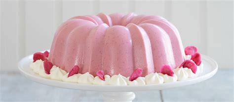 Prue Leith's Raspberry Blancmange - The Great British Bake Off | The ...