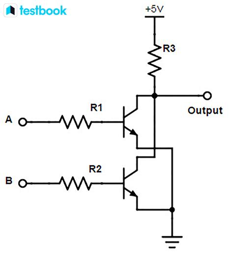 Nor Gate Circuit Diagram Using Transistor