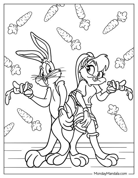 20 Bugs Bunny Coloring Pages (Free PDF Printables)