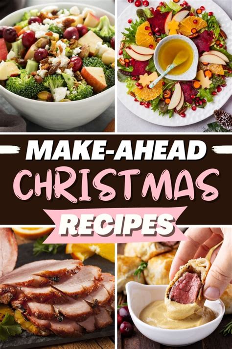 37 Best Make-Ahead Christmas Recipes - Insanely Good