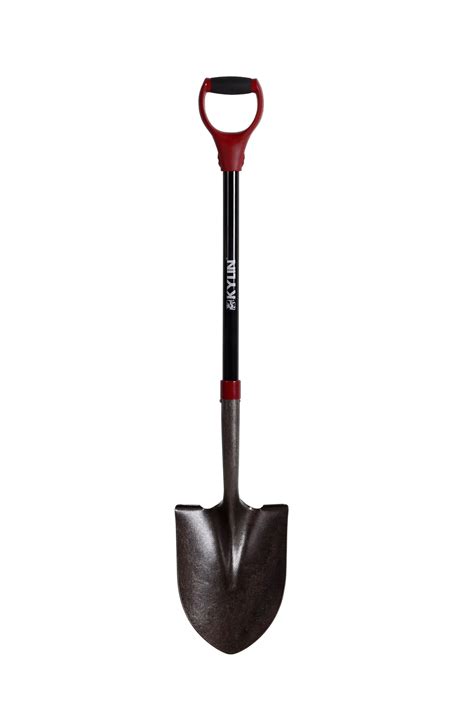 Round Point Long Fiberglass Handle Shovel Types Of Spade Shovel - Buy Garden Steel Shovel,Garden ...