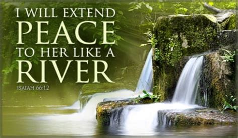 Free Peace Like River eCard - eMail Free Personalized Scripture Online