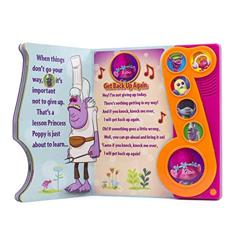 DreamWorks Trolls - Get Back Up Again Little Music Note Sound Book ...